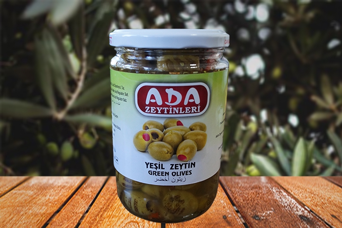 Közlenmiş Yeşil Zeytin